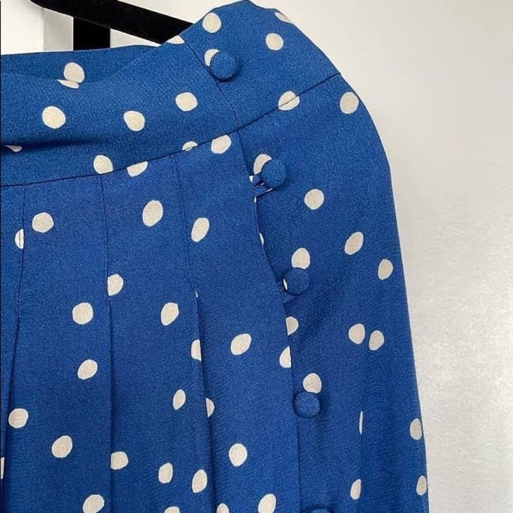 Sezane Nelly Polka Dot Skirt 38 NWOT